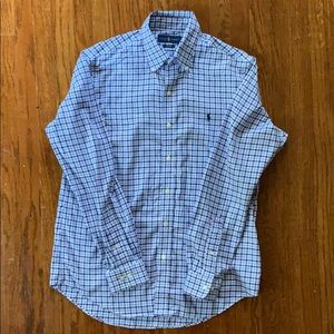 Men’s Ralph Lauren checkered dress shirt